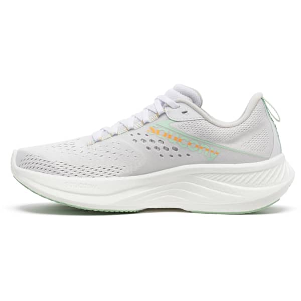 Chaussure running SAUCONY RIDE 17 W WHITE/PEEL