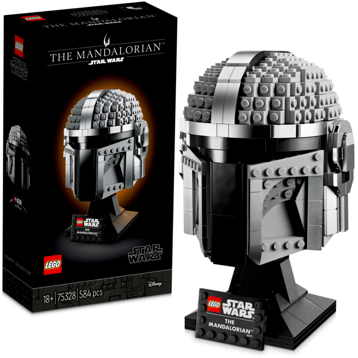 LEGO® Star Wars™ 75328 Mandalorianer Helm 18+ Jahre