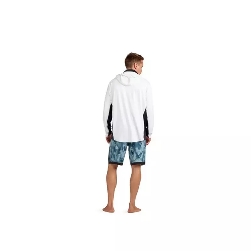 Sweat lycra DAKINE Full Mission Loose Fit L/S Hoodie True White