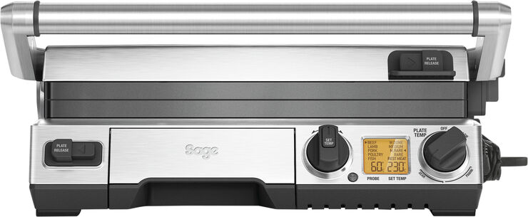 SAGE The Smart Grill Pro - Bordgrill Grå/sølv