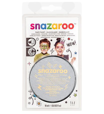 Snazaroo Kinderschminke - 18 ml - Silber