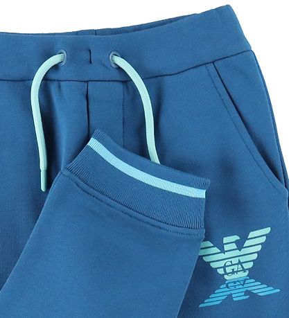 Emporio Armani Jogginghosen - Marokkanisches Blue