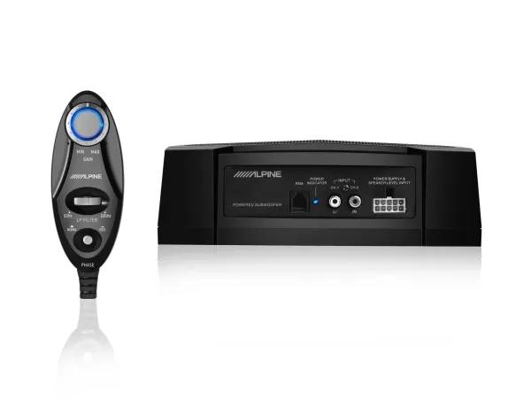 Alpine PWE-V80, Forbelastet subwoofer, Aktiv subwoofer, 160 W, 50 - 100 Hz