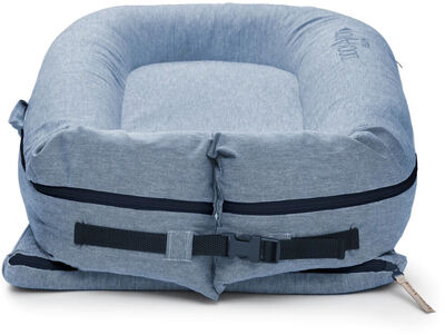 DockATot Deluxe+ Babynest, Indigo Chambray
