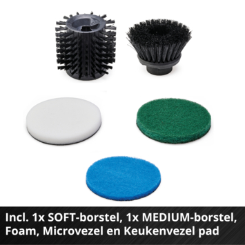Einhell 18V accu terrasreiniger Picobella 18/90 LI zonder accu