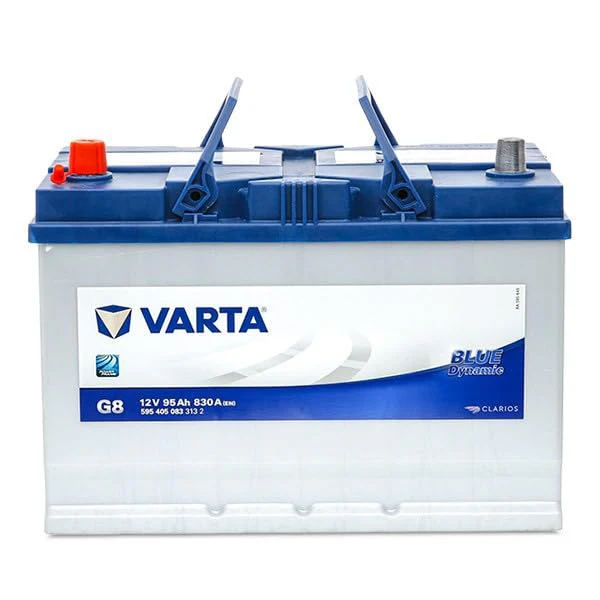 Varta Blue Dynamic G8 Batterie Voitures, 12 V 95Ah 830 Amps (En)