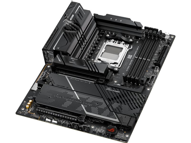 ASUS ROG Mainboard ROG STRIX X870E-H WIFI7 ATX Gaming Mainboard mit AMD X870E Chipsatz und Wi-Fi 7