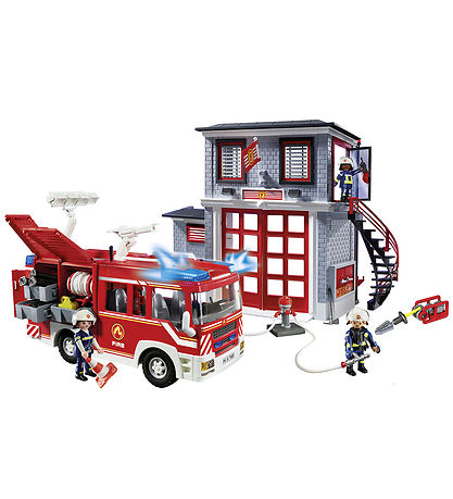 Playmobil Action Heroes - K?mpestort Brandv?sen-s?t - 71603 - 18