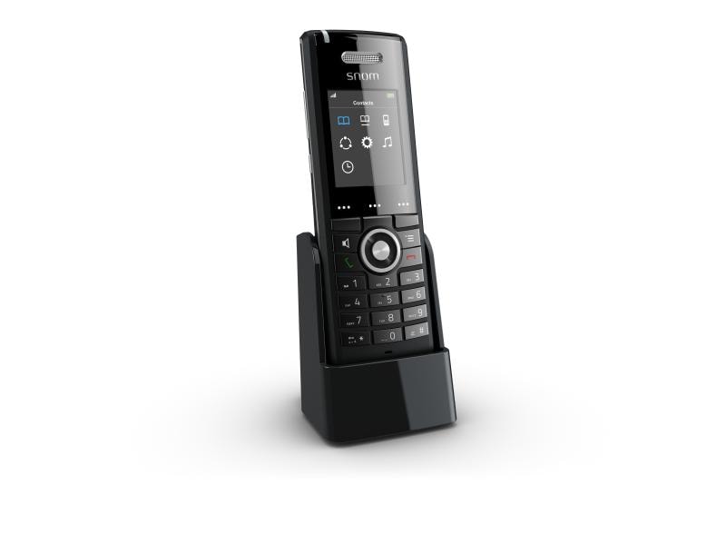 snom Mobilteil M65 DECT Handset mit Breitband-HD-Audioqualität