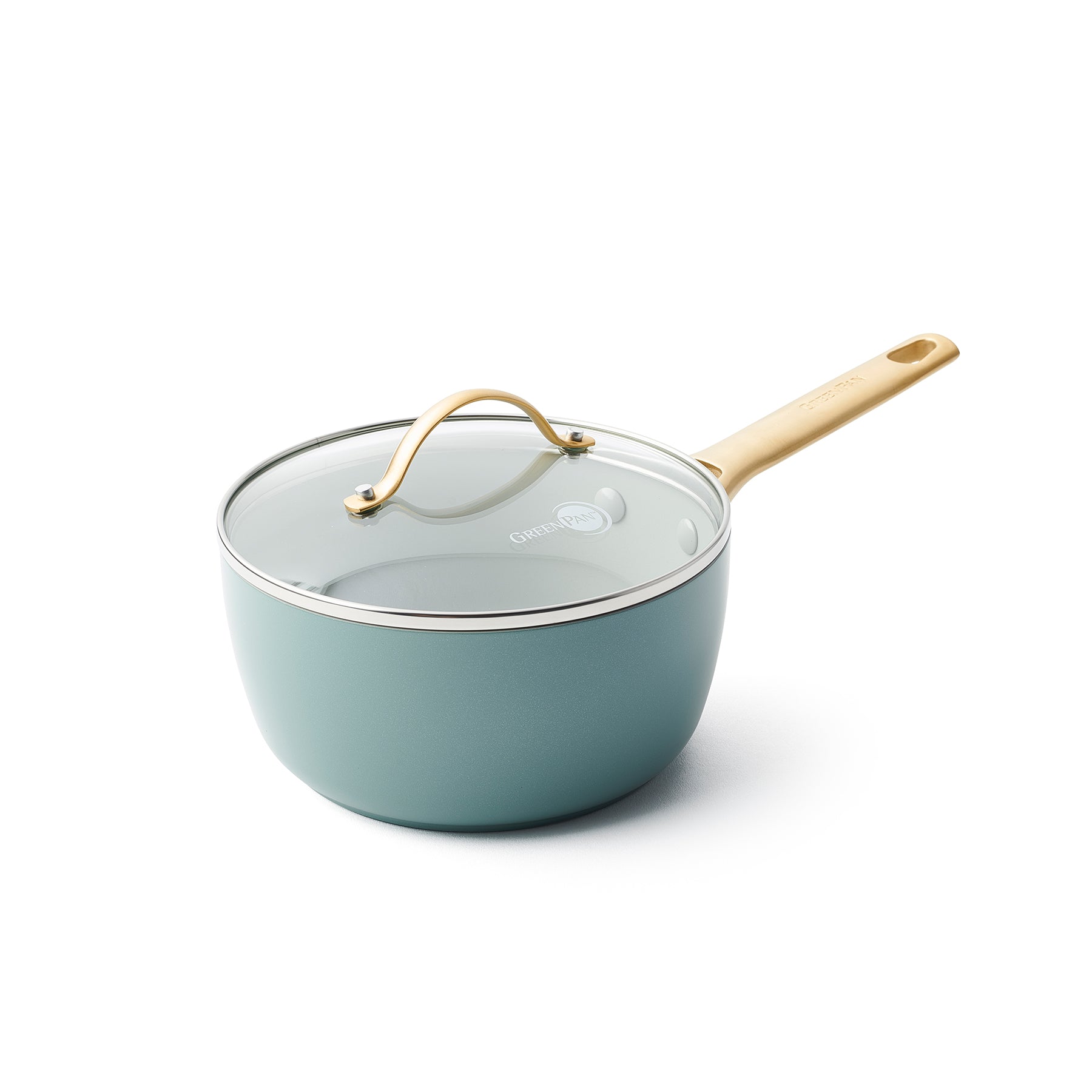 Greenpan Padova Steelpan met Deksel Ã 18 cm