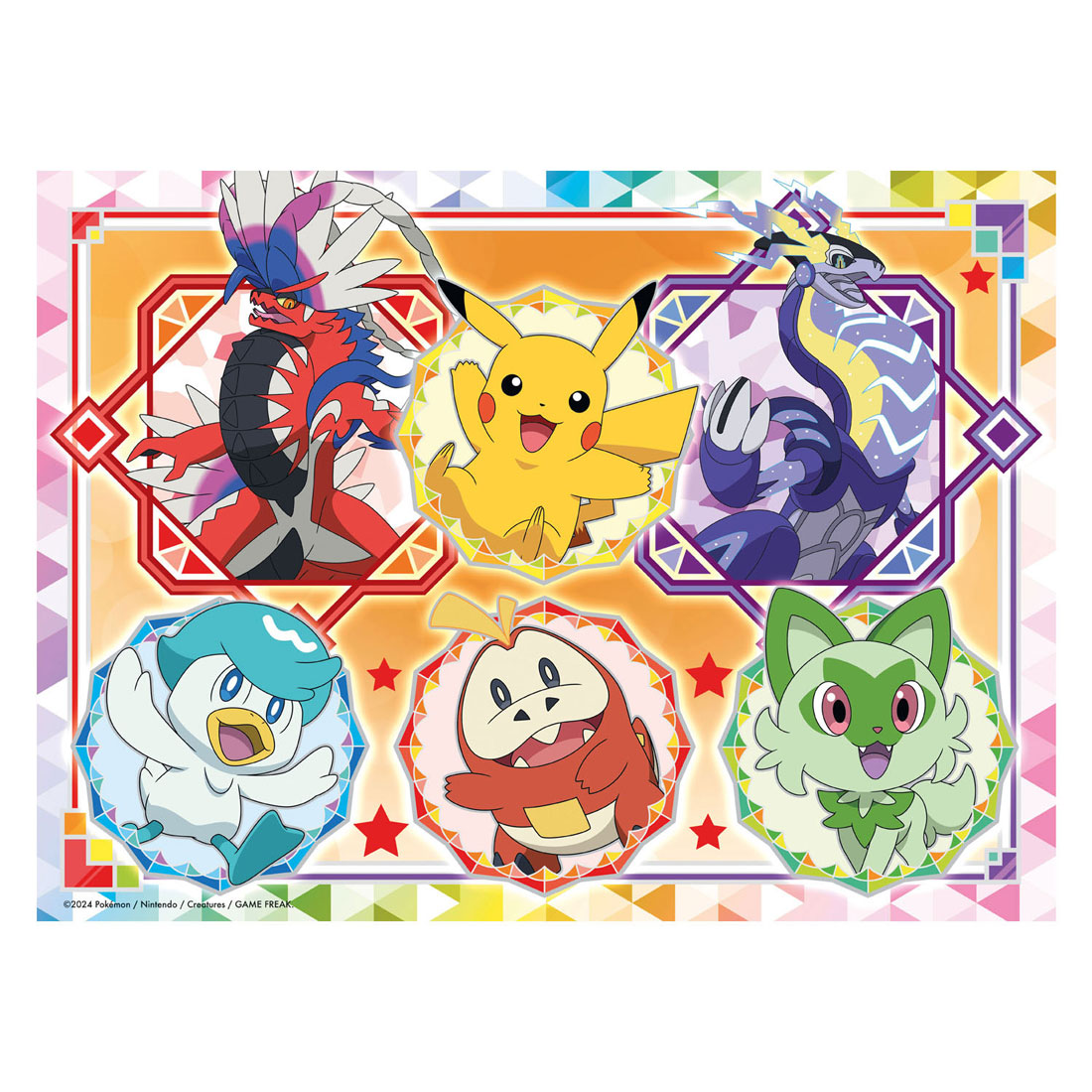 Legpuzzel XXL Pokémon, 100st.