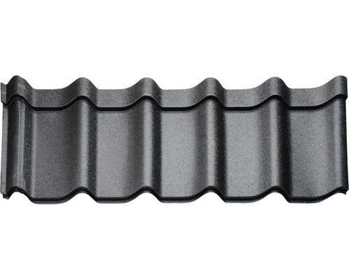 PRECIT metalen tegel Big Stone grafietgrijs RAL 7024 1100 mm x 1170 mm x 0,5 mm