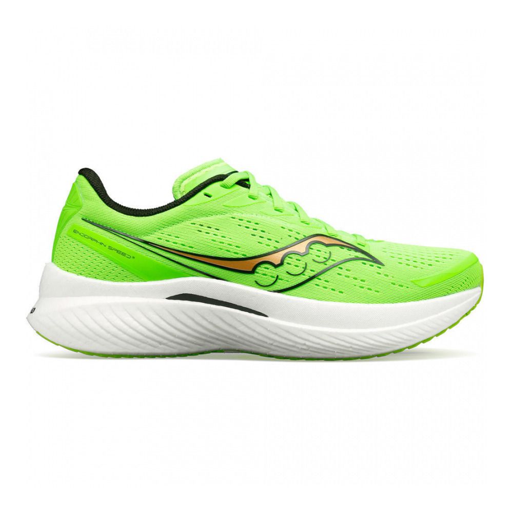 Saucony ENDORPHIN SPEED 3 - Chaussures running Homme slime/gold