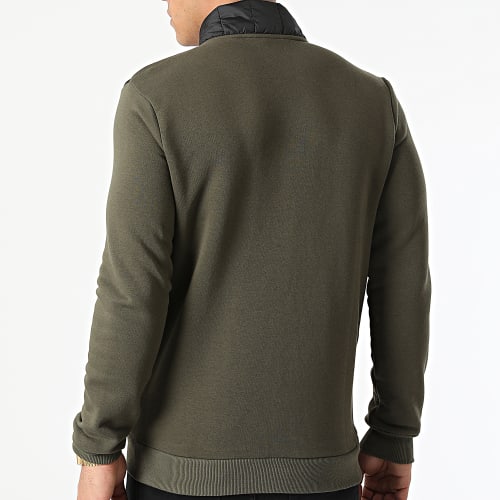 Veste Zippée GW-2518 Vert Kaki Noir