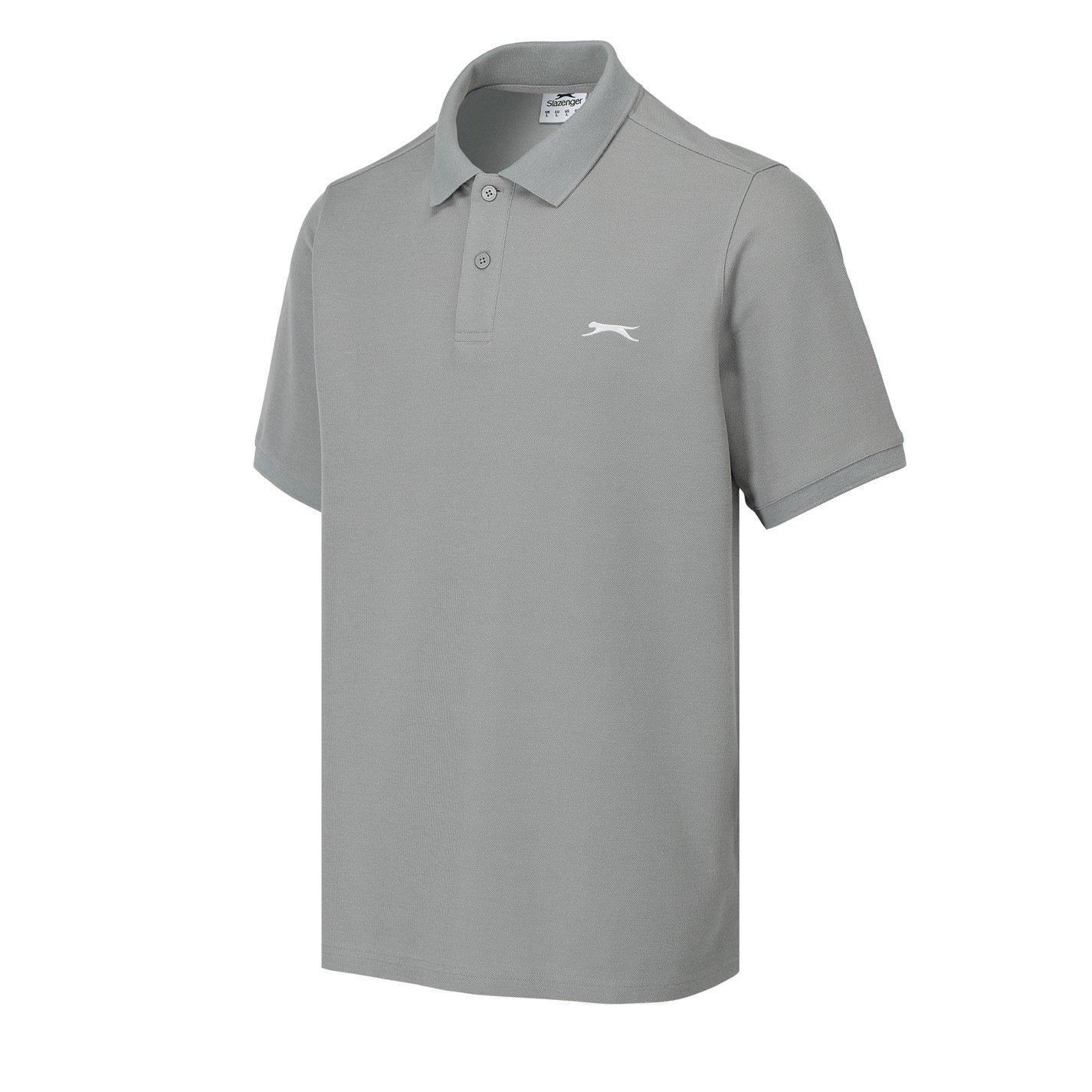 Slazenger Plain Polo Shirt Mens