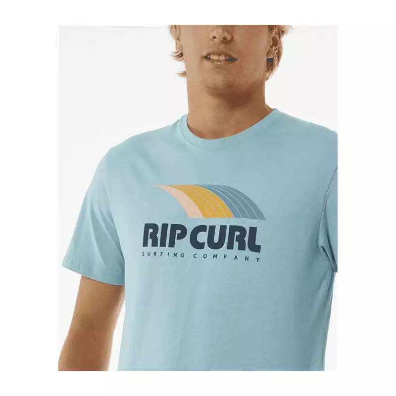 Teeshirt RIPCURL Surf Revival Cruise Tee Dusty Blue M