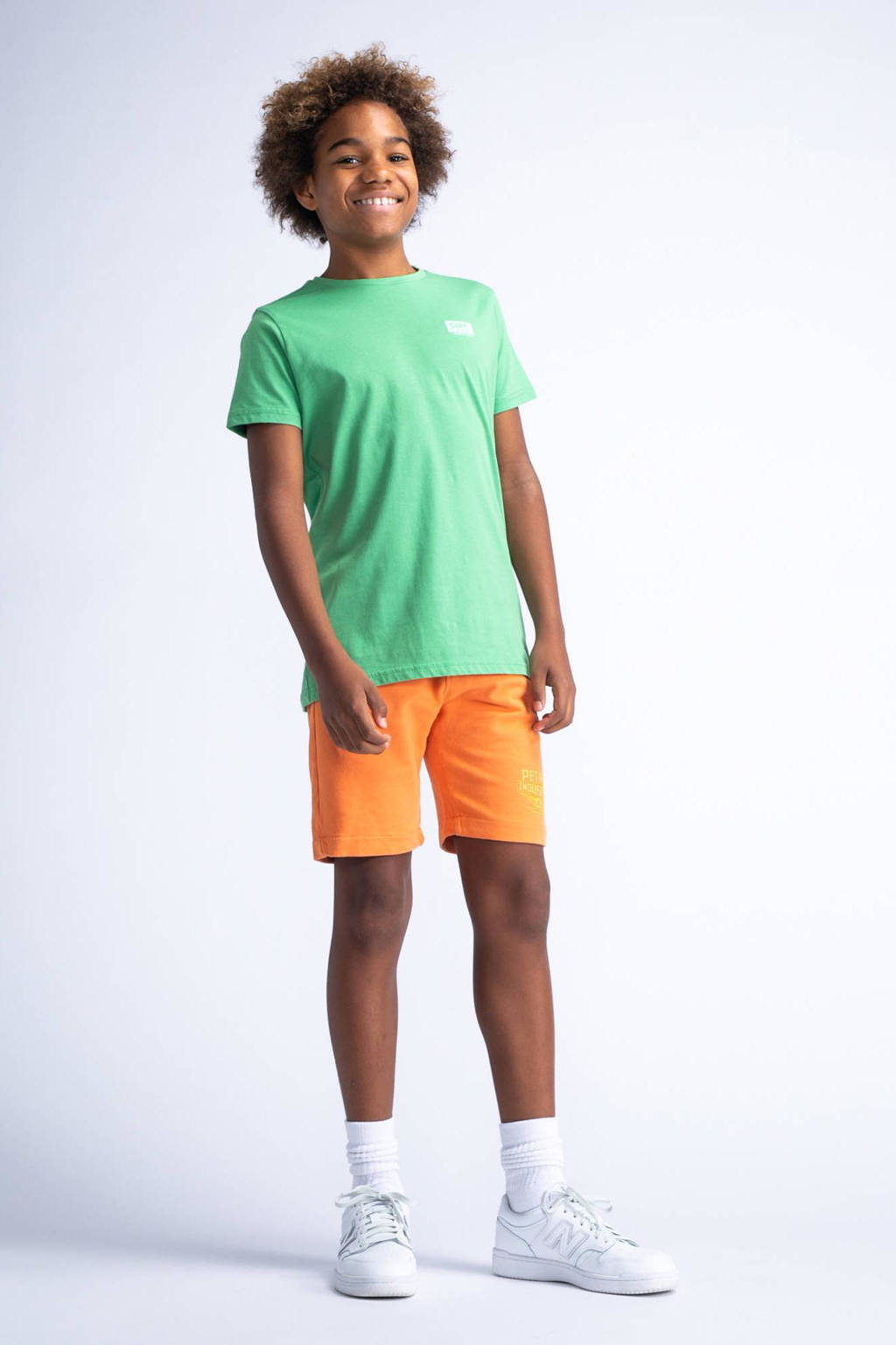 Petrol Industries sweatshort oranje