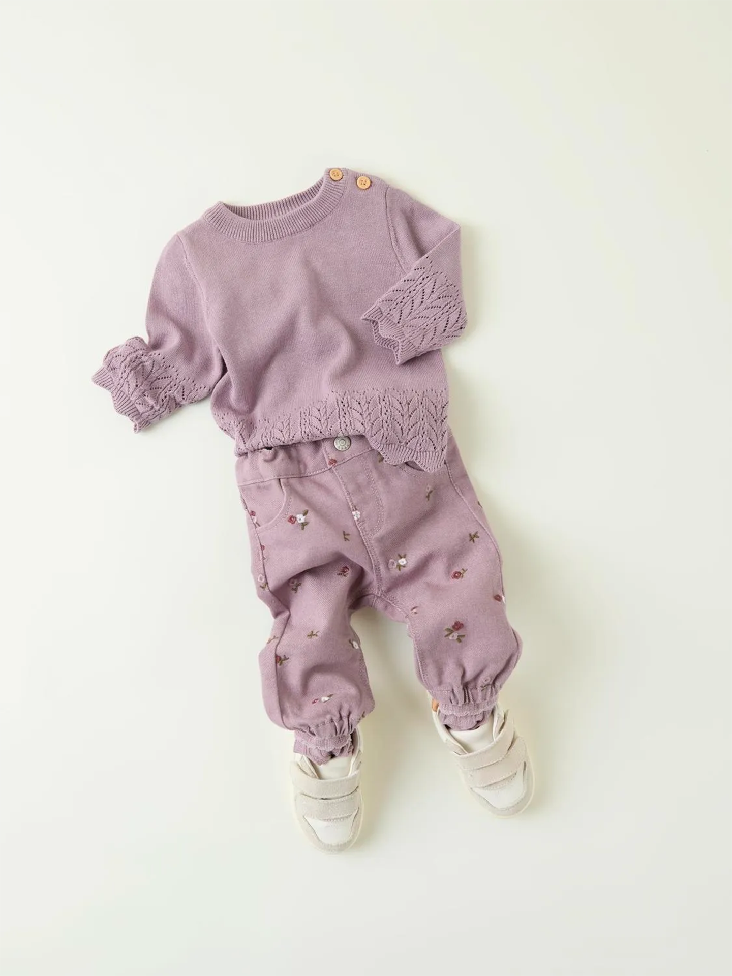 Rose Loose Twill Pant