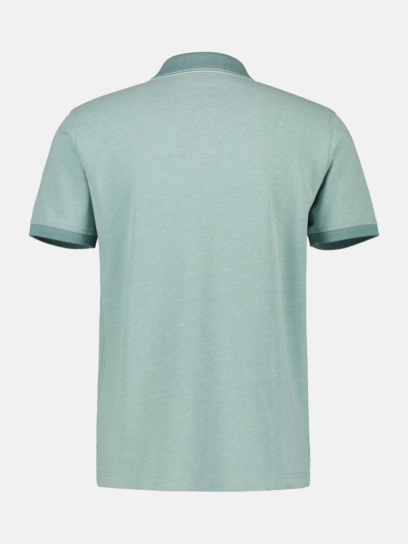 Poloshirt in Melange Optik