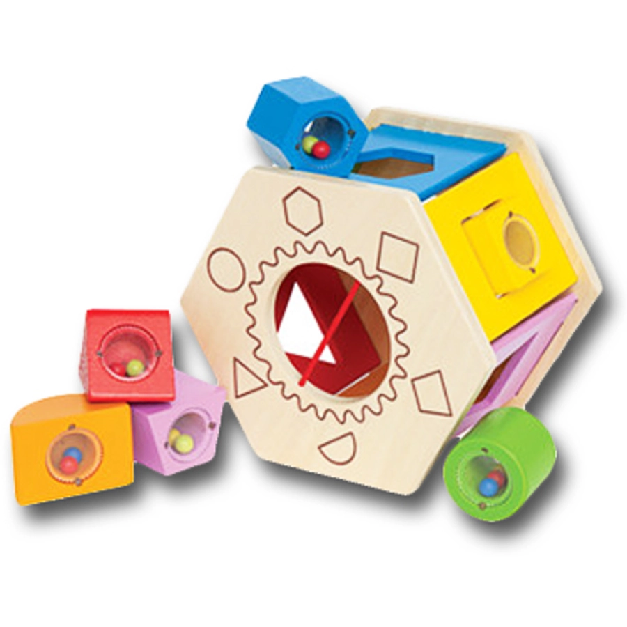 Hape Sortierbox Shake & Match 7-tlg.