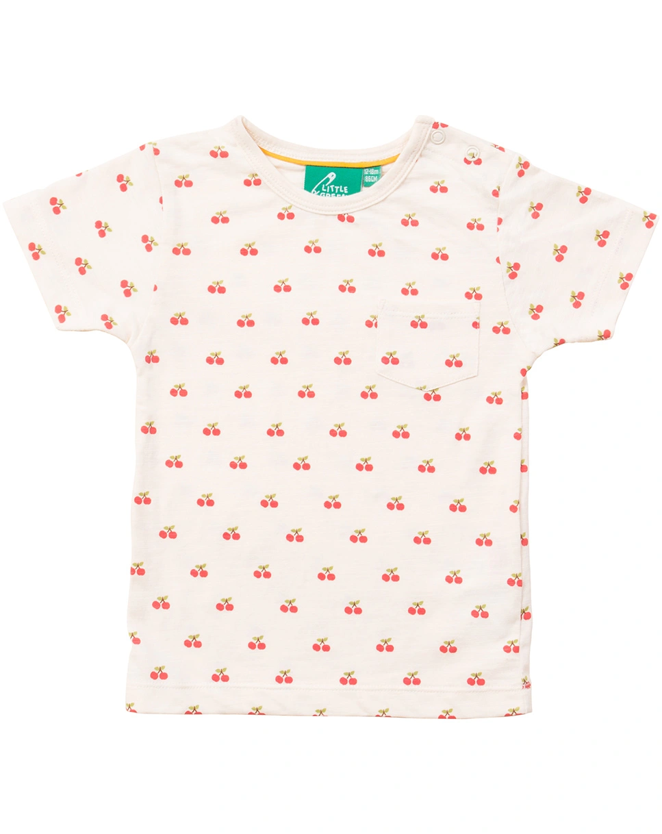 T-Shirt KIRSCHEN in weiß