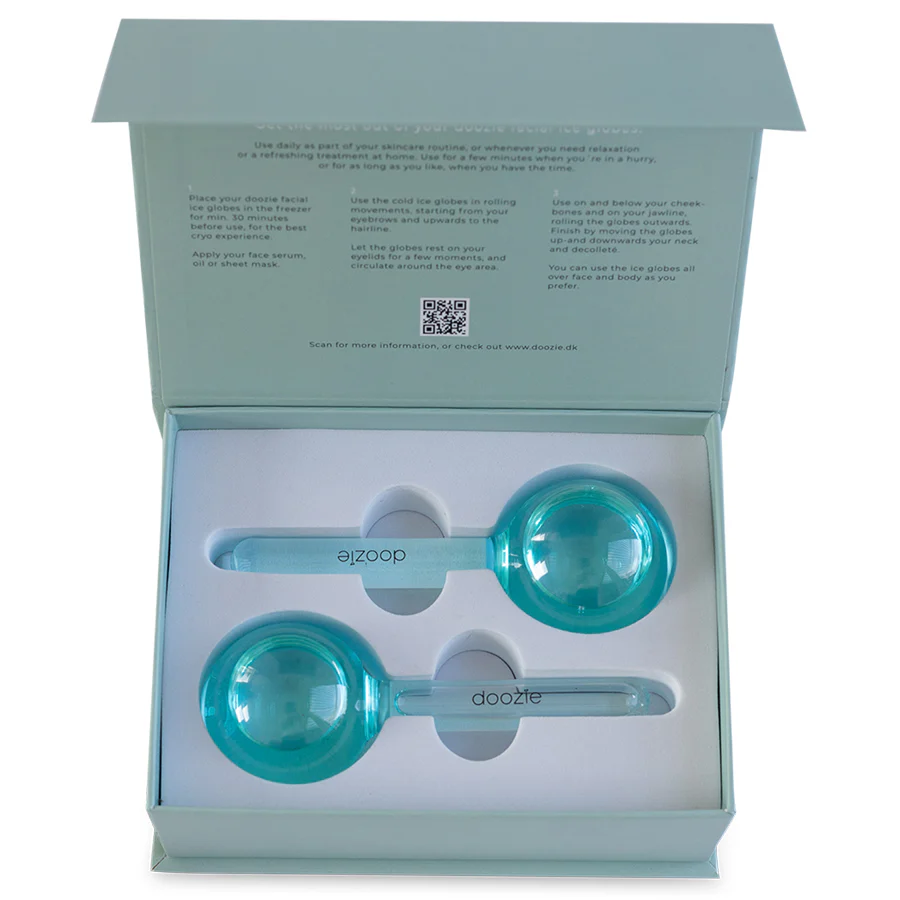 Doozie  Facial Ice Globes - Light Blue