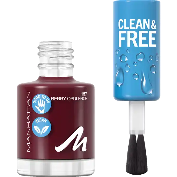 Clean & Free Nail Polish 157 Berry Opulence