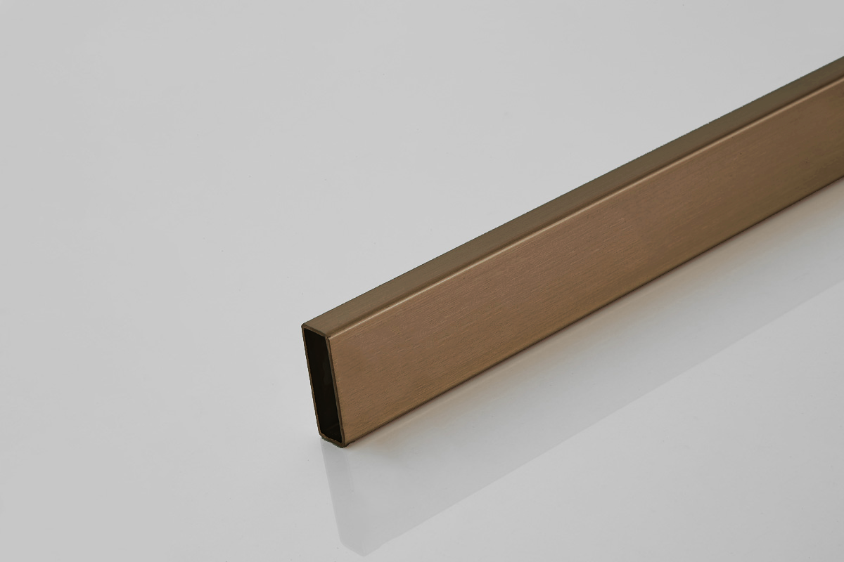 Saniclear Antique stabilisatiestang 120cm verouderd messing inkortbaar