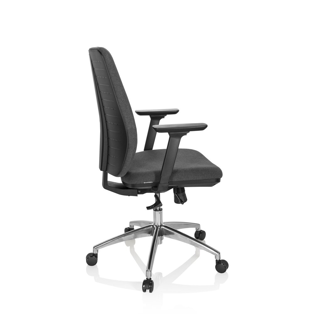 Profi Bürostuhl INTEGRIO I Stoff mit Armlehnen (höhenverstellbar) hjh OFFICE