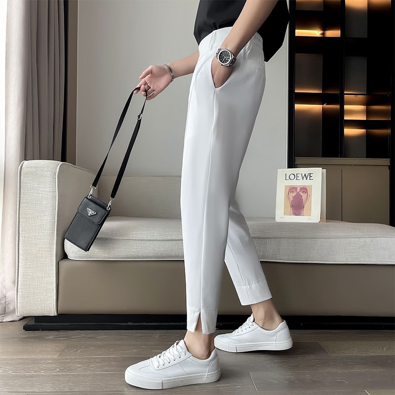 VEAZ - Taps toelopende cropped pantalon