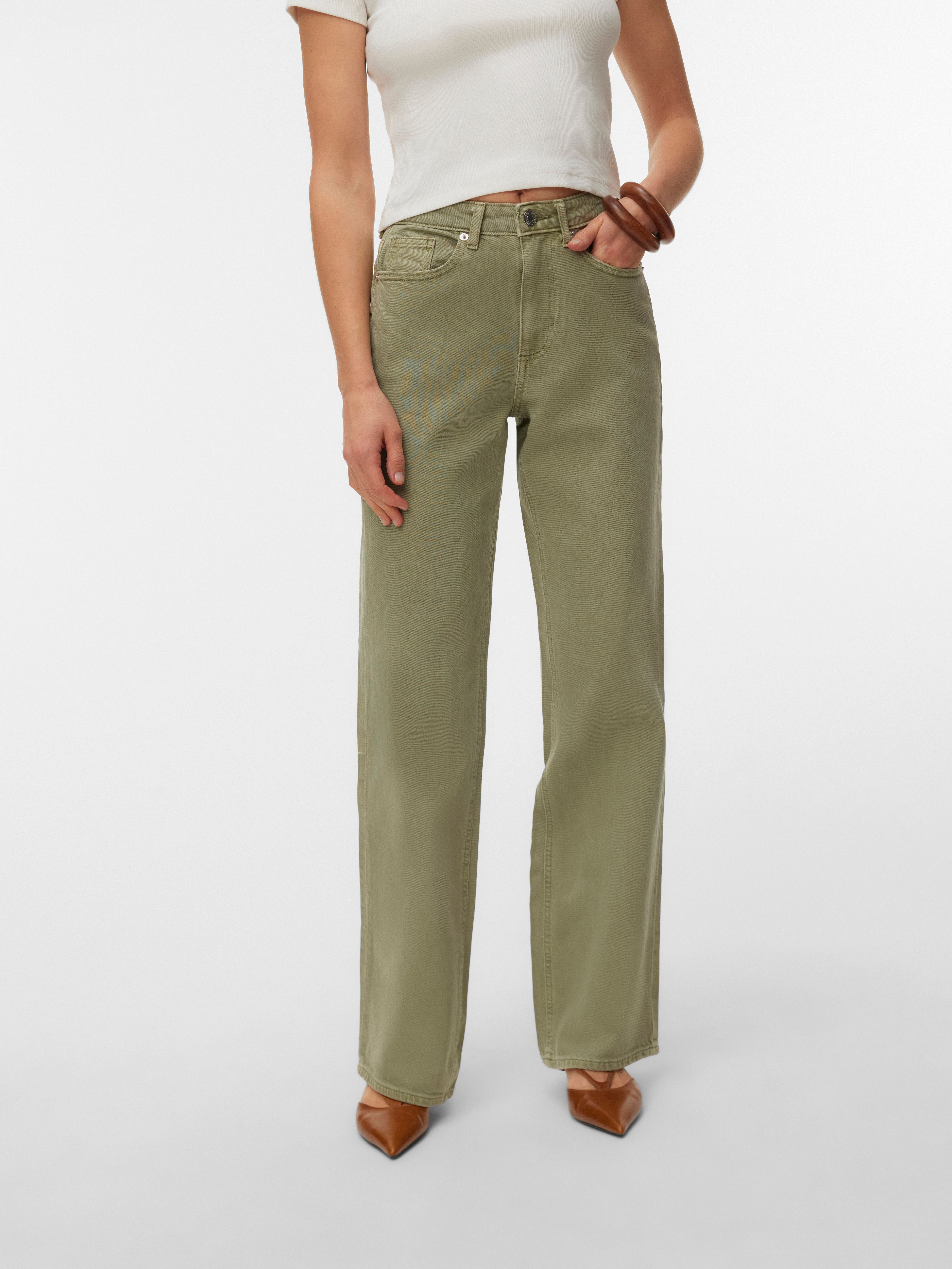 VMTESSA High rise Wide leg fit Jeans