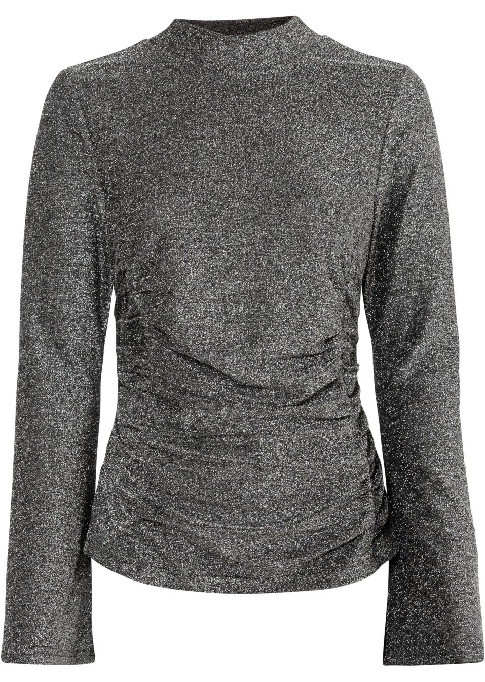 T-shirt manches longues brillant