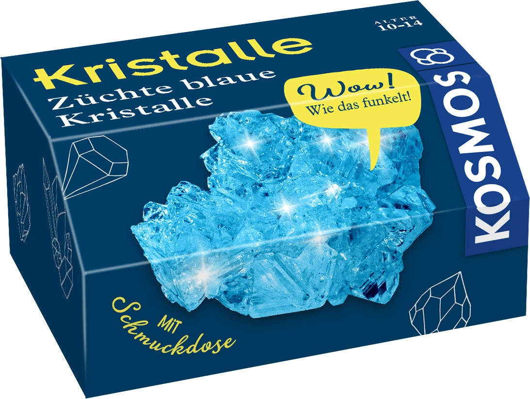 Kosmos Experimentierkasten - Kristalle - Züchte blaue Kristalle (Experimentierkasten)