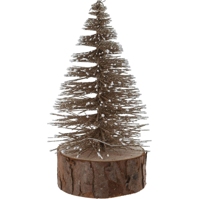 Weihnachtsbäumchen mit Glitzer - ca. 14 cm - 1 Stück