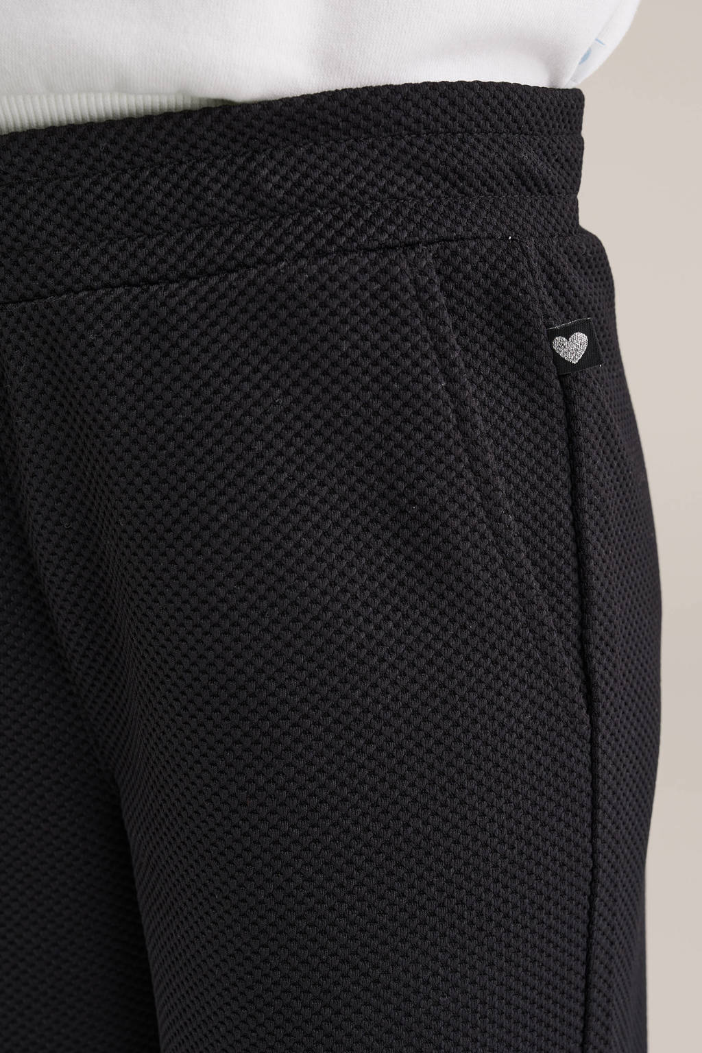 WE Fashion loose sweatpantzwart