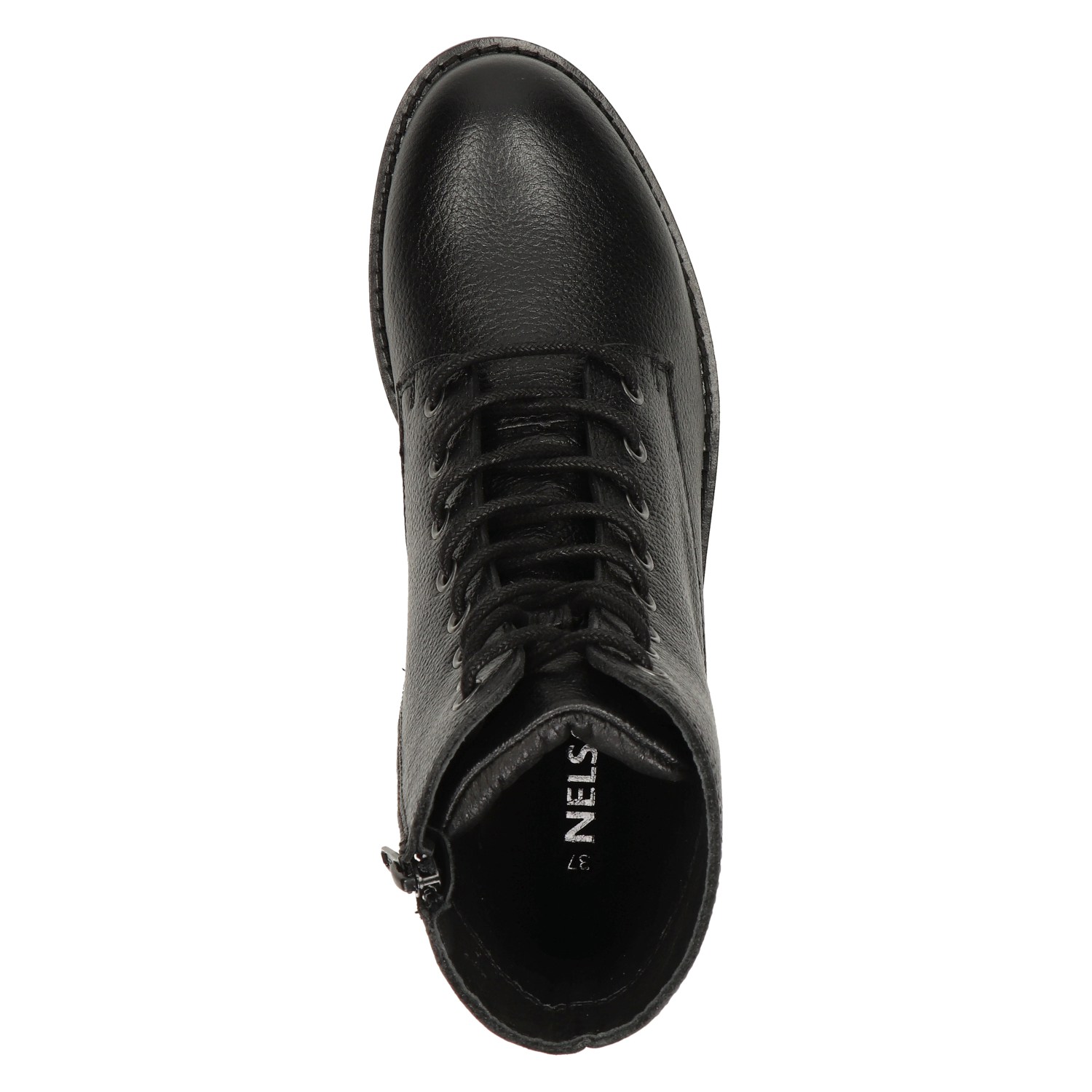 dames veterboot Nelson Zwart