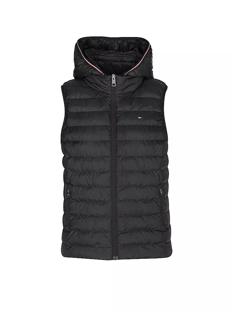 TOMMY HILFIGER Steppgilet schwarz