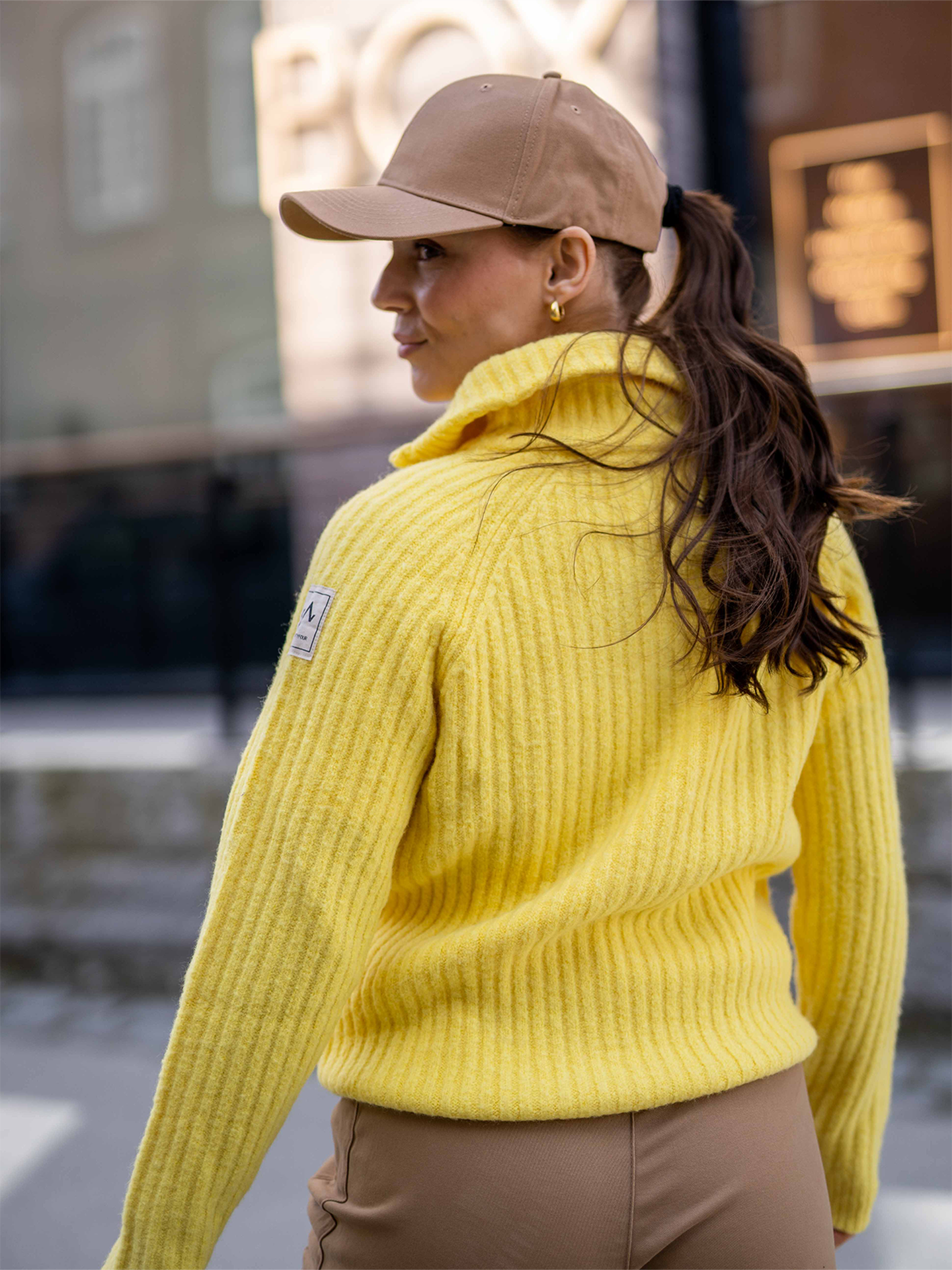 1222 Half Zip Genser