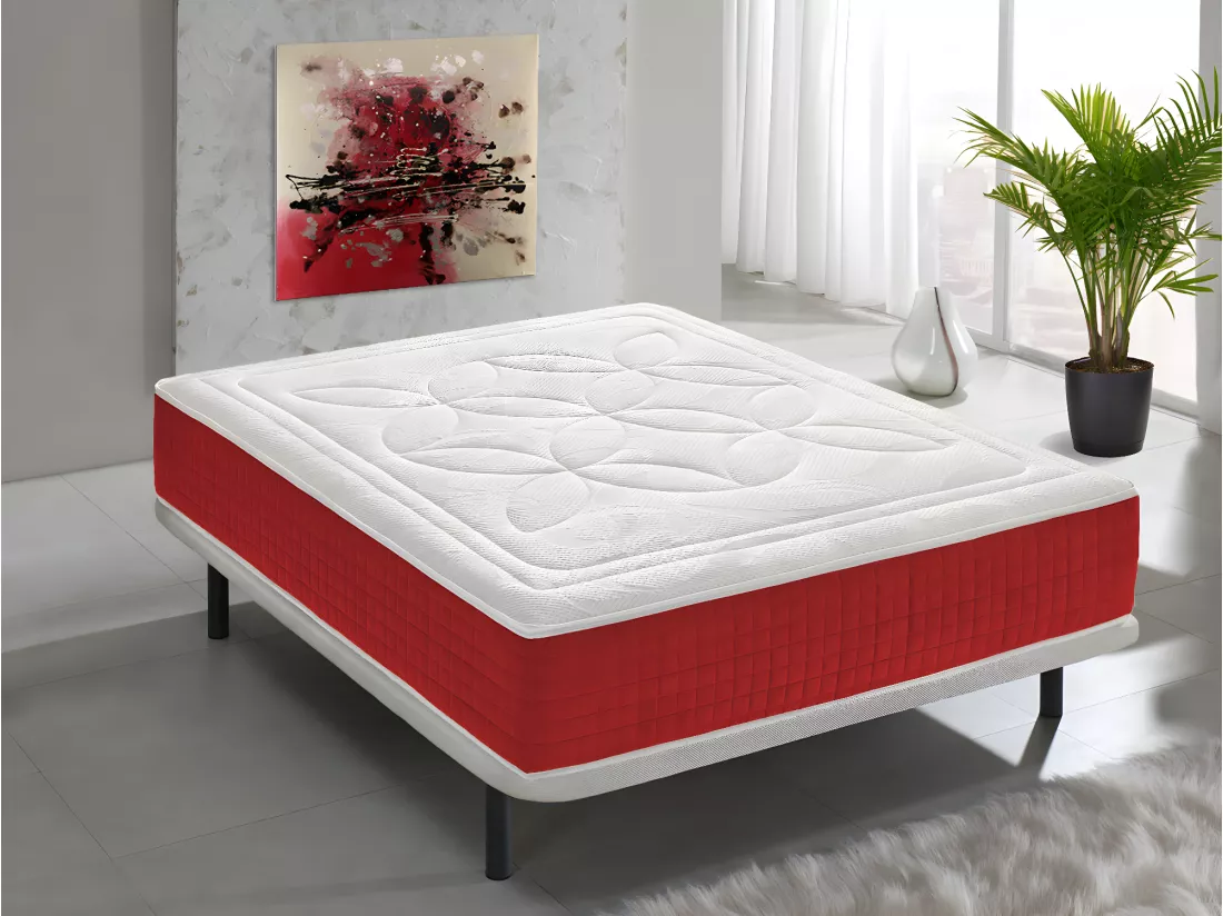 Matelas à mémoire de forme 25 cm épaisseur avec 5 cm de mémoire modèle Prestige 160x200 cm