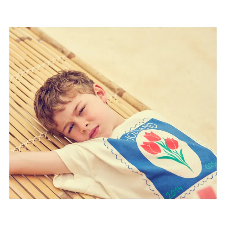 Letter To The World T-Shirt Acra Coton Bio | Ecru