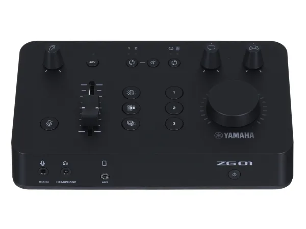 Yamaha ZG01 Pack - Spilstreaming audio mixer med DSP