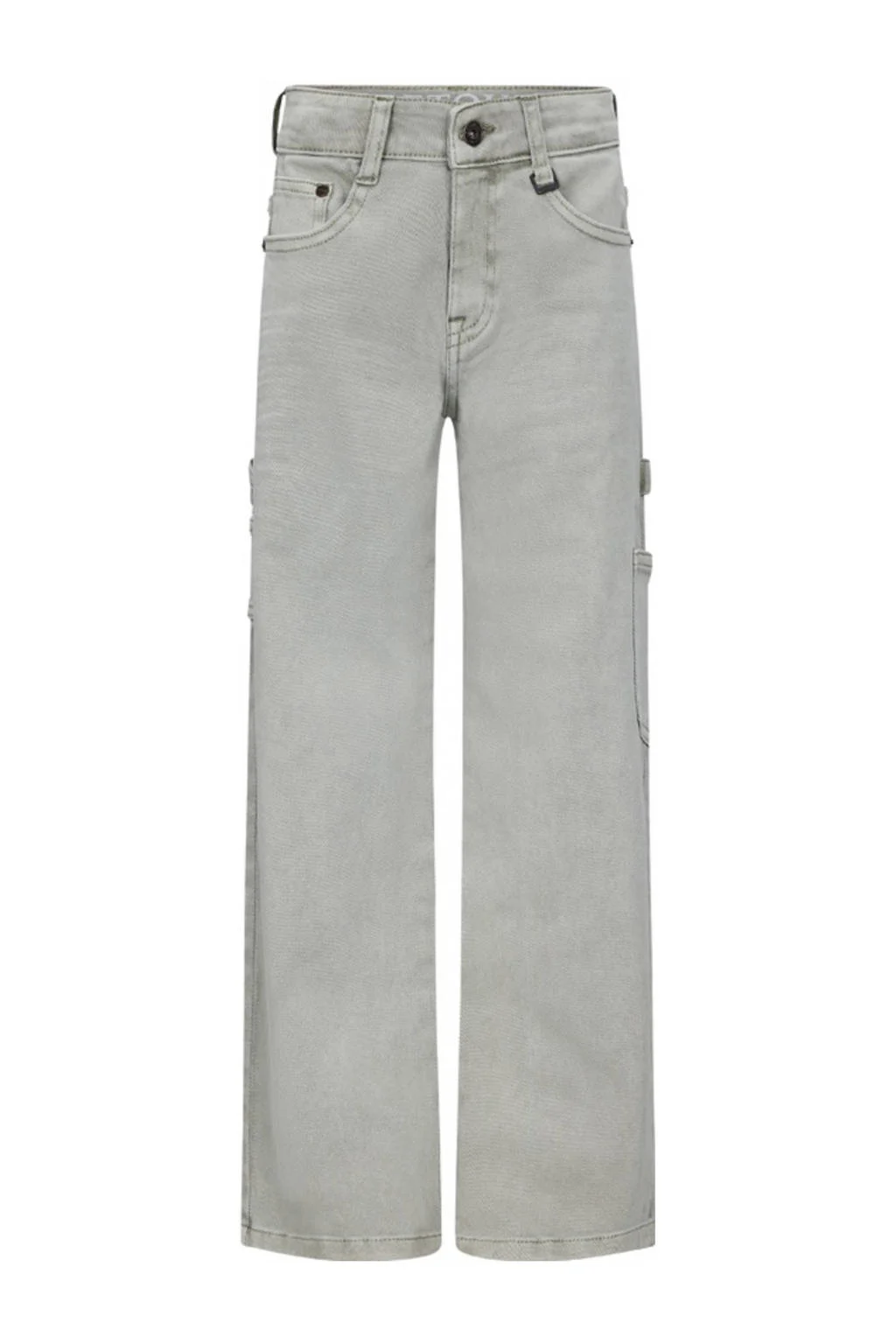Retour Jeans loose fit straight leg jeans groen