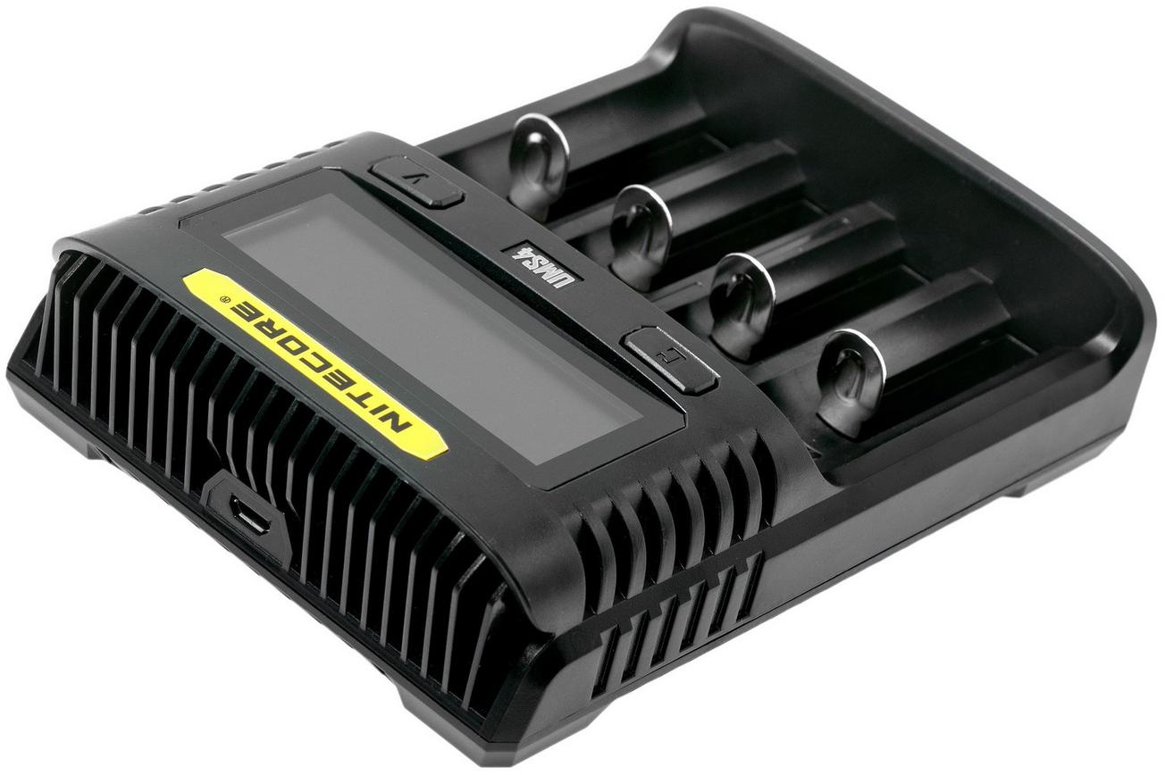 Nitecore UMS4 Charger, batterijlader