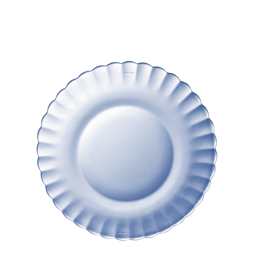 Le Picardie®  - Assiette à dessert en verre 20,5 cm (Lot de 6)