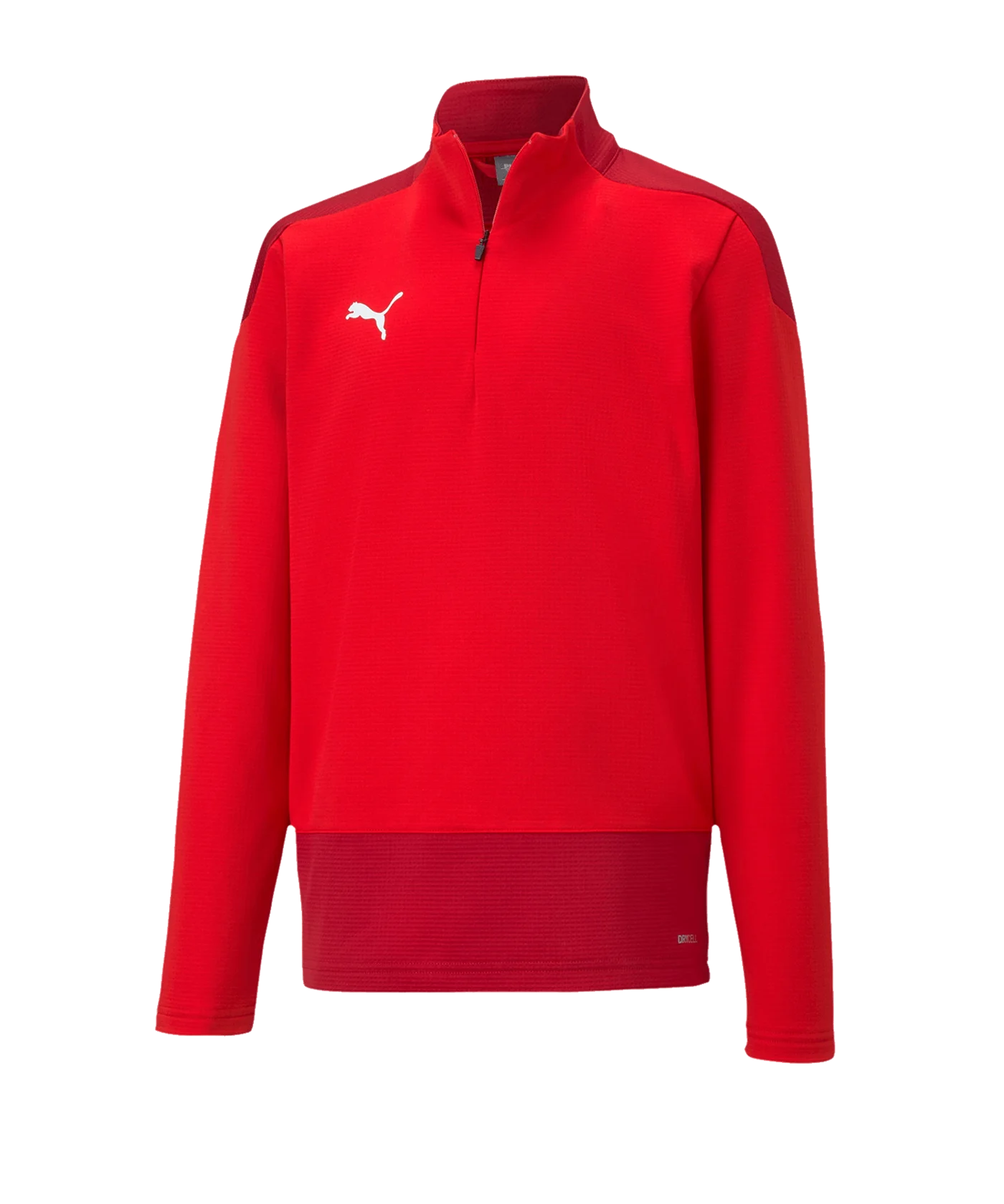 PUMA teamGOAL 23 Training 1/4 Zip Top Kids Rot F01