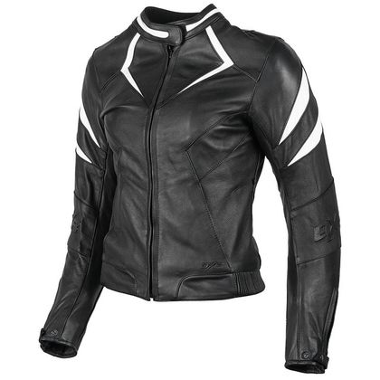 Blouson DXR DIVA RACER CE - Noir / Blanc