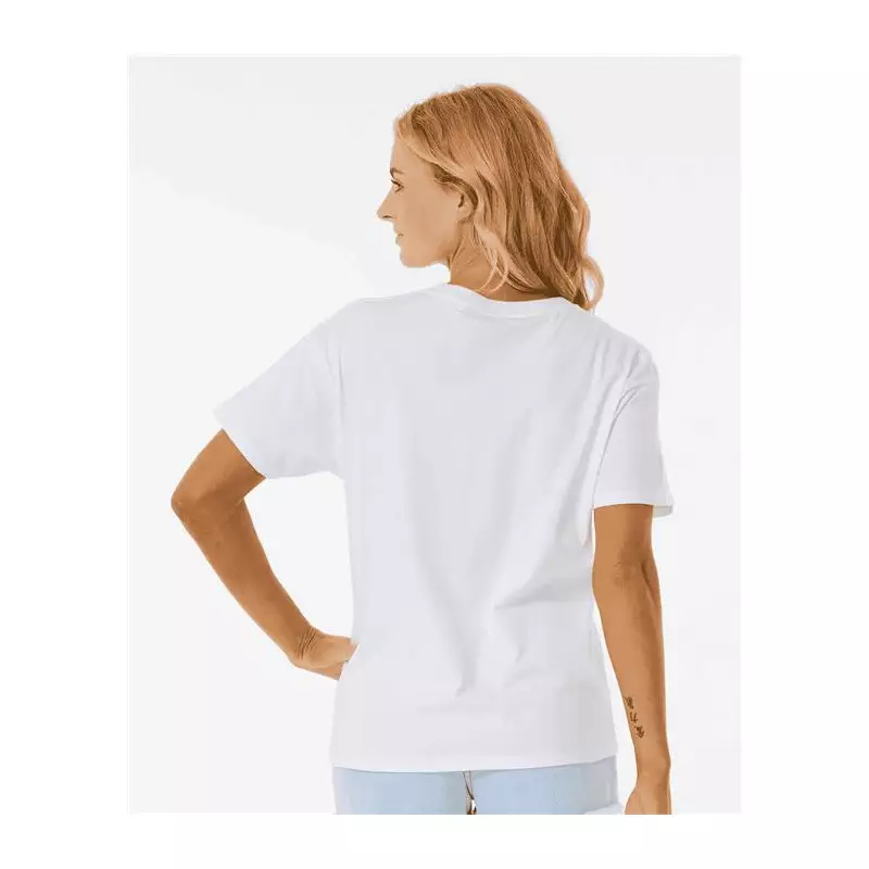 Teeshirt femme RIPCURL Icons Of Surf Relaxed Tee White