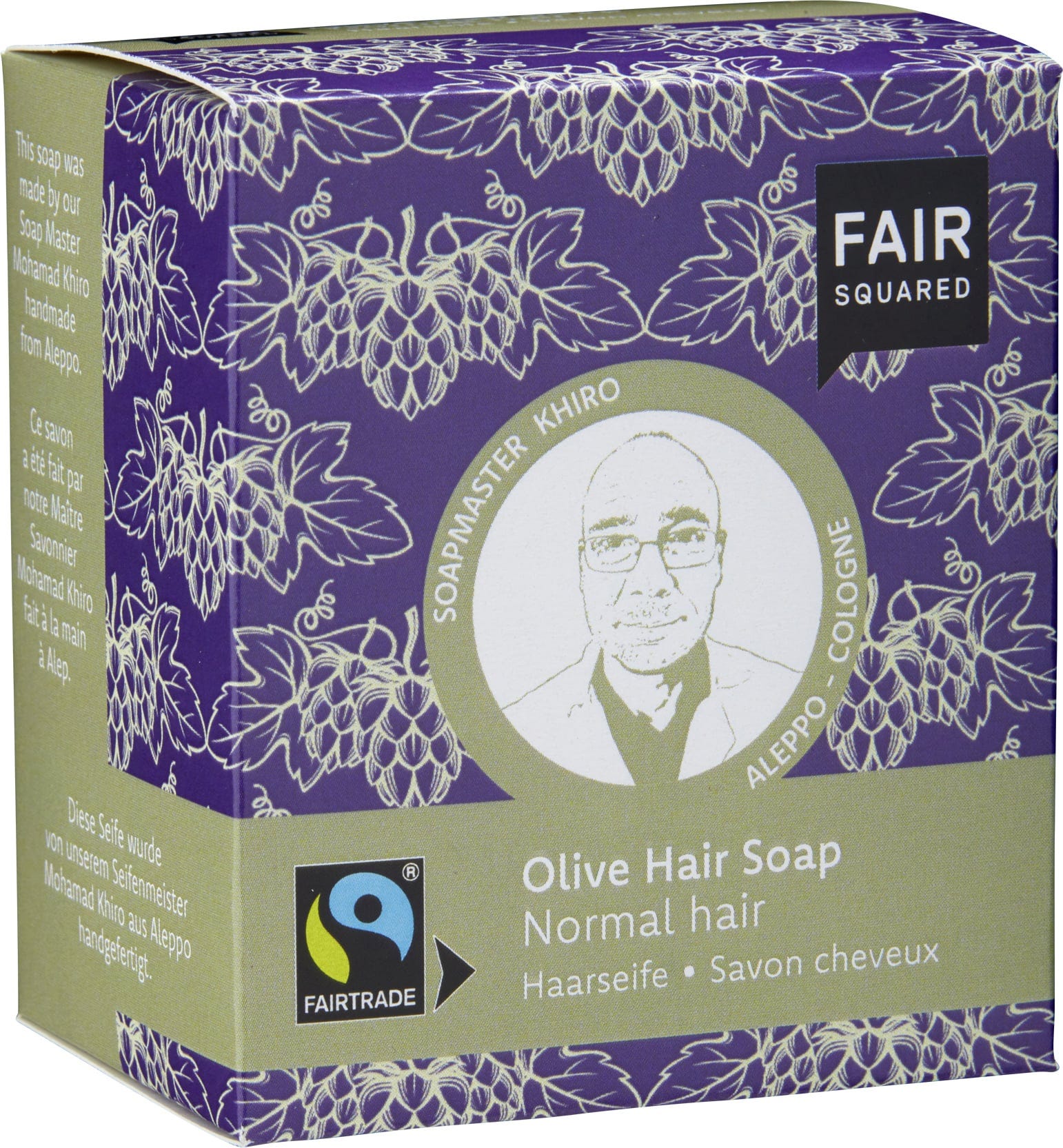 FAIR SQUARED  Hair Soap Olive, 160 g