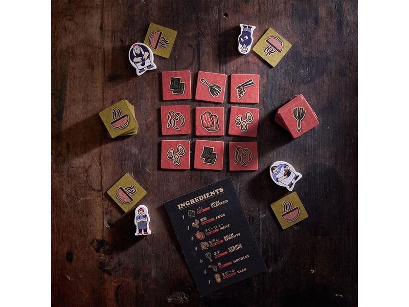 Heldbergs Games Partyspiel Ramen Chef Ein Memory-Spiel mit extra Kick