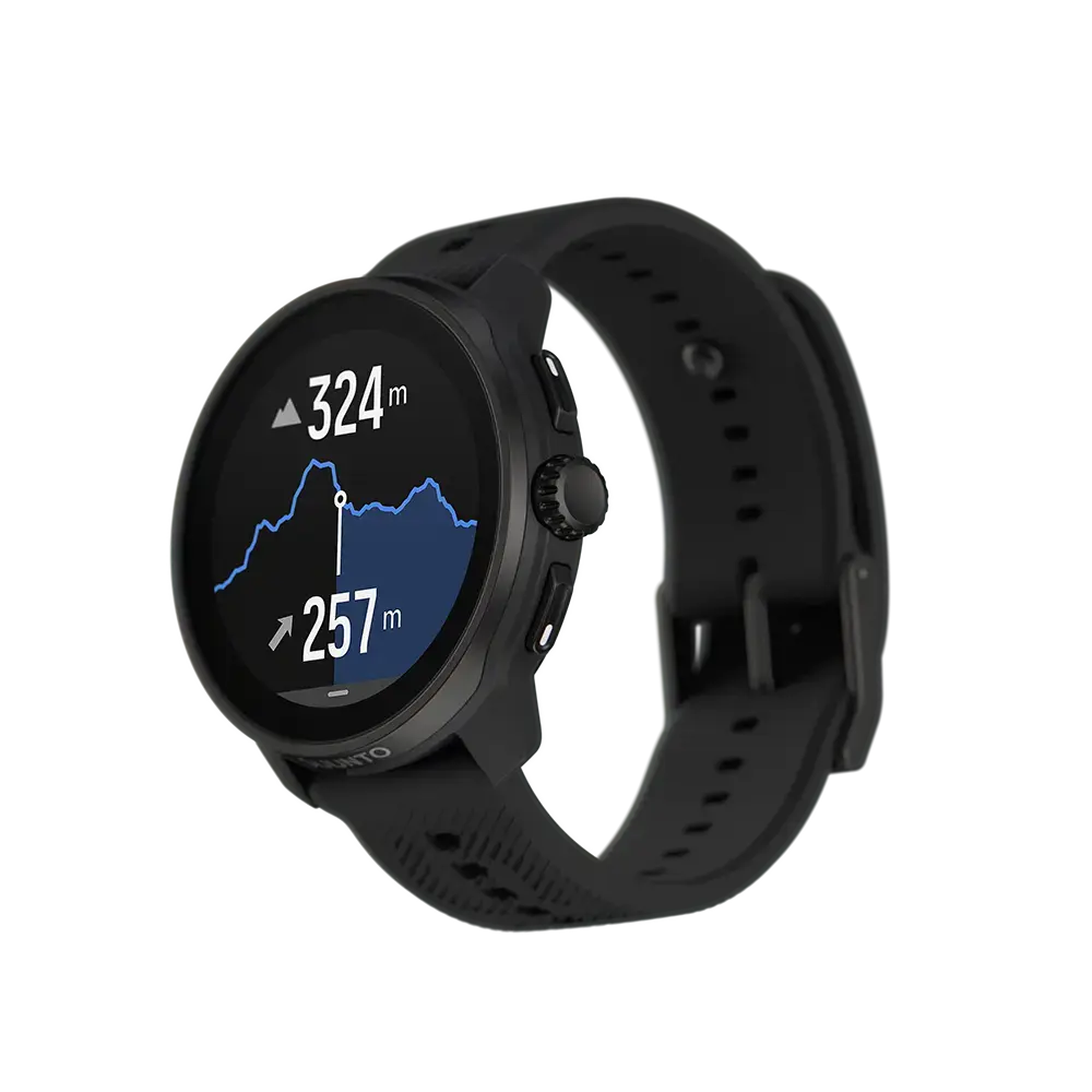 Suunto Race S GPS Sporthorloge All Black Zwart
